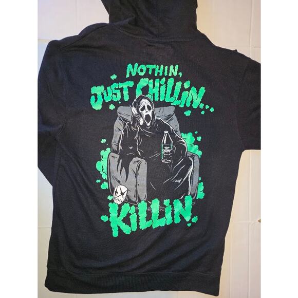 Ice Nine Kills Scream Ghost Face Sweater Hoodie Halloween Size Medium - Picture 4 of 6